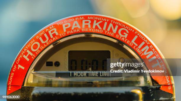 a parking machine - parking meter stock pictures, royalty-free photos & images