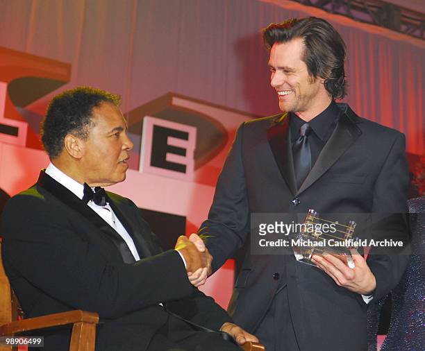 Jim Carrey and Muhammad Ali