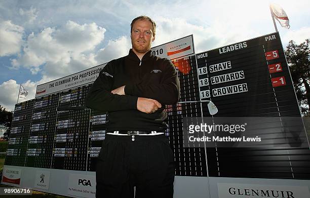Craig Shave of Whetstone pictured after winning the Glenmuir PGA Professional Championship Regional Qualifier at Hesketh Golf Club on May 7, 2010 in...