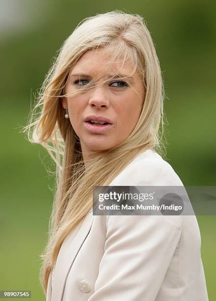 Chelsy Davy attends her boyfriend HRH Prince Harry's Army Air Corps pilots course graduation ceremony at the Museum of Army Flying on May 7, 2010 in...