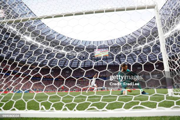 Spain goalkeeper David De Gea during the 2018 FIFA World Cup Russia round of 16 match between Spain and Russia at the Luzhniki Stadium on July 01,...