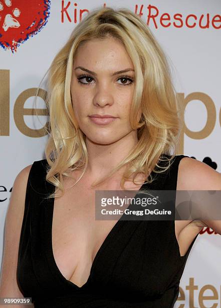 Actress Ashley Madison arrives at the Peter Alexander Flagship Boutique Grand Opening And Benefit on October 22, 2008 in Los Angeles, California.