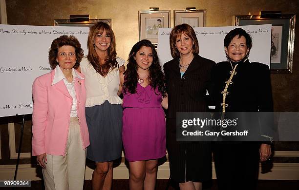 Cookie Zaret, Jill Zarin, Ally Zarin, Lisa Wexler, and Gloria Kamen attend Divalysscious Moms 2010 Mother's Day Luncheonat the 21 Club on May 7, 2010...