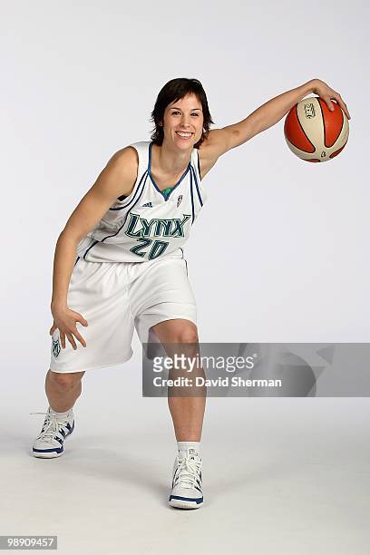 Nuria Martinez of the Minnesota Lynx poses for a portrait during 2010 Media Day on May 4, 2010 at the Target Center in Minneapolis, Minnesota. NOTE...