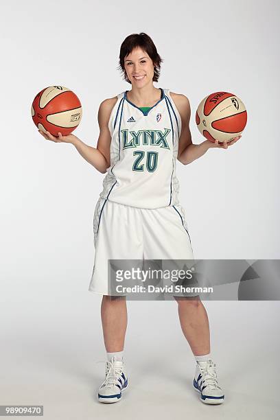 Nuria Martinez of the Minnesota Lynx poses for a portrait during 2010 Media Day on May 4, 2010 at the Target Center in Minneapolis, Minnesota. NOTE...