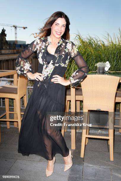 Alexandra Polzin during the Ladies Dinner In Berlin at Hotel De Rome on July 1, 2018 in Berlin, Germany.