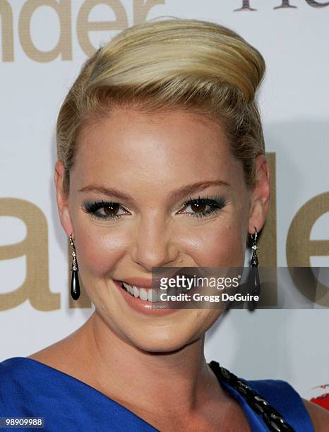 Actress Katherine Heigl arrives at the Peter Alexander Flagship Boutique Grand Opening And Benefit on October 22, 2008 in Los Angeles, California.