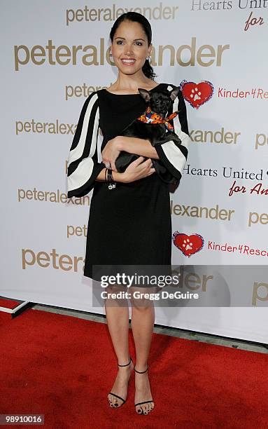 Actress Susie Castillo arrives at the Peter Alexander Flagship Boutique Grand Opening And Benefit on October 22, 2008 in Los Angeles, California.