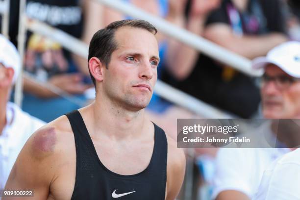 Renaud Lavillenie of France during the High Jump Women the Meeting of Paris on June 30, 2018 in Paris, France.