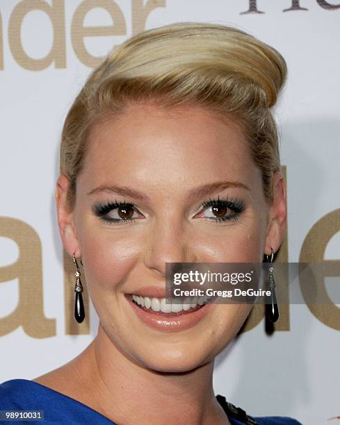 Actress Katherine Heigl arrives at the Peter Alexander Flagship Boutique Grand Opening And Benefit on October 22, 2008 in Los Angeles, California.