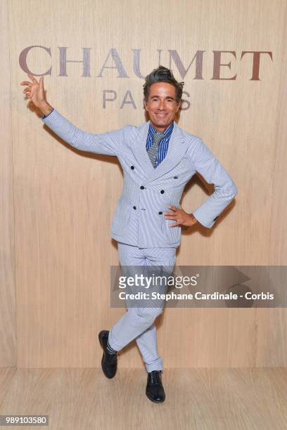 Vincent Dare attends the "Tresors d'Afrique" : Unvelling Of Chaumet High Jewelry : Party as part of Haute Couture Paris Fashion Week on July 1, 2018...