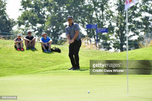 Ryan FOX of New Zealand during the HNA French Open on July 1, 2018 in Saint-Quentin-en-Yvelines, France.