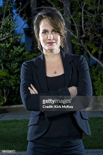 Actress Elizabeth Reaser poses at a portrait session for the Los Angeles Times in Beverly Hills, CA on May 2, 2010. PUBLISHED IMAGE. CREDIT MUST BE:...