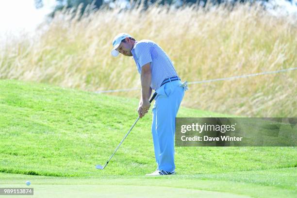 Richard STERNE of South Africa during the HNA French Open on July 1, 2018 in Saint-Quentin-en-Yvelines, France.