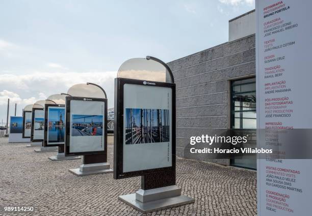 Pictures from the open air photo exhibition "Voce Nao Esta Aqui" by Portuguese photojournalist Bruno Portela depicting the area as it was before...