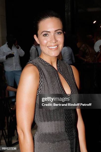 Mandy Moore attends "L'Alchimie secrete d'une collection - The Secret Alchemy of a Collection" Exhibition Preview at Galerie Azzedine Alaia on July...