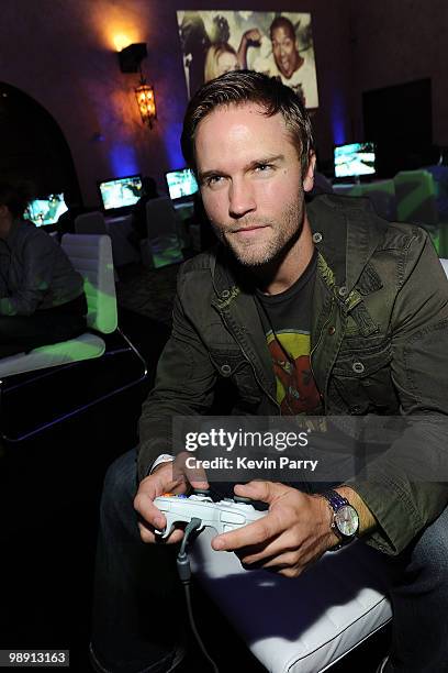 Actor Scott Porter attends the "Lost Planet 2" Lounge at The Roosevelt Hotel on May 6, 2010 in Hollywood, California.