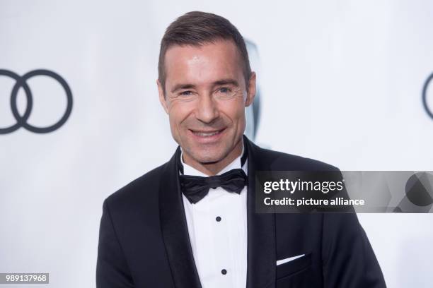 The presenter Kai Pflaume attends the Audi Generation Award in the hotel Bayerischer Hof in Munich, Germany, 13 December 2017. Photo: Tobias Hase/dpa