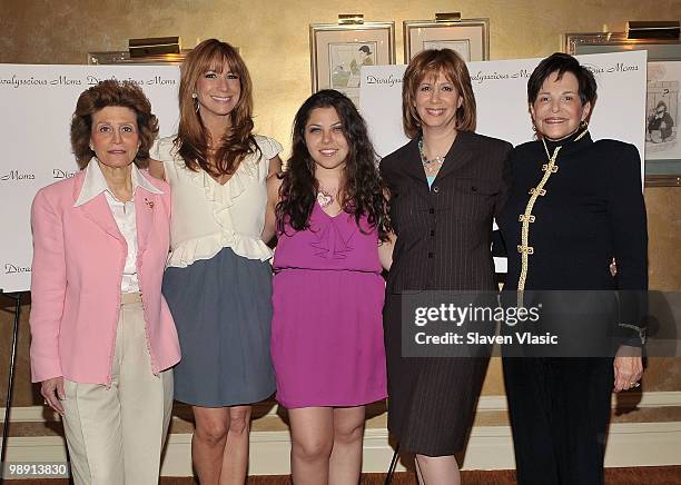 Cookie Zaret, Jill Zarin of "The Real Housewives of NYC", Ally Zarin, Lisa Wexler and Gloria Kamen attend Divalysscious Moms 2010 Mother's Day...