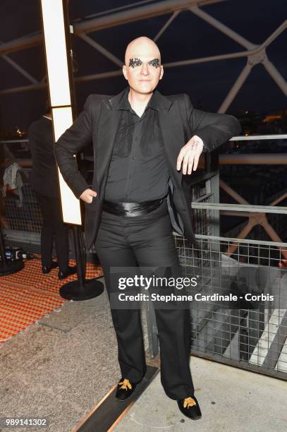 Ali Mahdavi attends the "Tresors d'Afrique" : Unvelling Of Chaumet High Jewelry : Party as part of Haute Couture Paris Fashion Week on July 1, 2018...