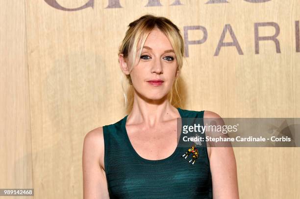 Ludivine Sagnier attends the "Tresors d'Afrique" : Unvelling Of Chaumet High Jewelry : Party as part of Haute Couture Paris Fashion Week on July 1,...