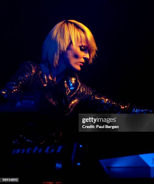 Sister Bliss of Faithless performs on stage at Paradiso on May 7, 2010 in Amsterdam, Netherlands.