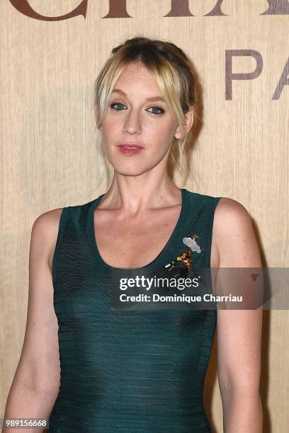 Ludivine Sagnier attends the "Tresors d'Afrique" : Unvelling Of Chaumet High Jewelry : Party as part of Haute Couture Paris Fashion Week on July 1,...