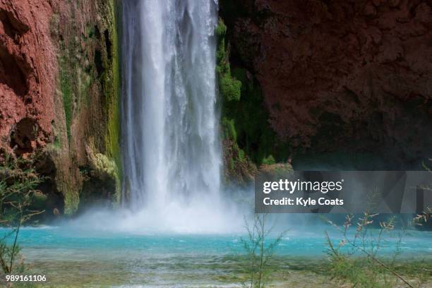 chasing mooney falls - mooney falls stock pictures, royalty-free photos & images