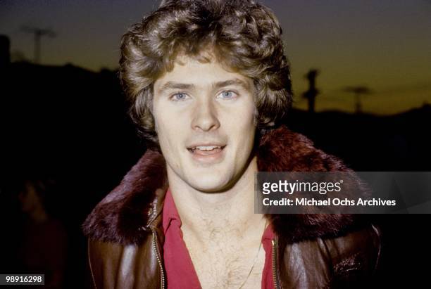 Actor and singer David Hasselhoff poses for a portrait circa 1978 in Los Angeles, California.