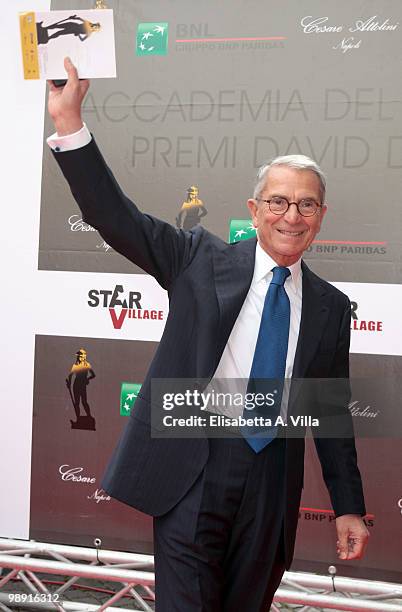 Carlo Rossella attends the 'David Di Donatello' Italian Movie Awards on May 7, 2010 in Rome, Italy.