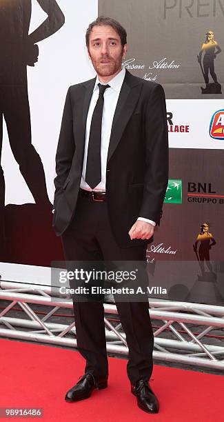 Valerio Mastandrea attends the 'David Di Donatello' Italian Movie Awards on May 7, 2010 in Rome, Italy.