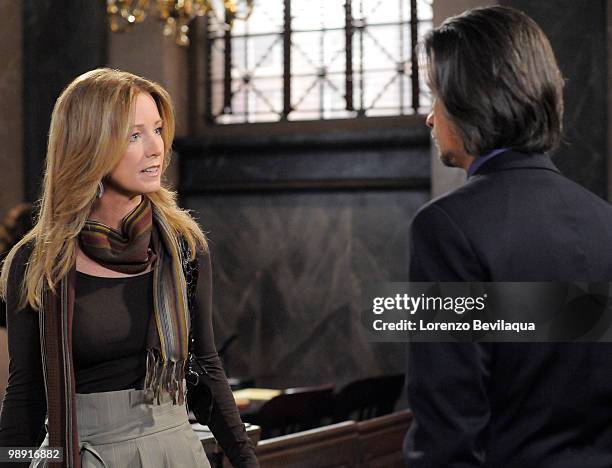 Susan Haskell and Michael Easton in a scene that airs the week of May 3, 2010 on Disney General Entertainment Content via Getty Images Daytime's "One...