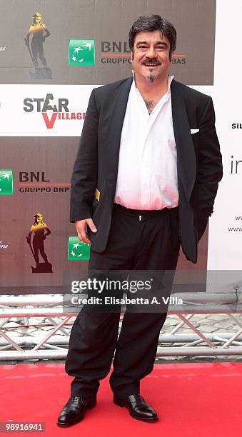 Francesco Pannofino attends the 'David Di Donatello' Italian Movie Awards on May 7, 2010 in Rome, Italy.