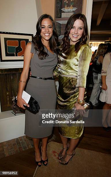Actresses Jana Kramer and Sophia Bush attend P.S. Arts Presents The Bag Lunch on May 7, 2010 in Los Angeles, California.