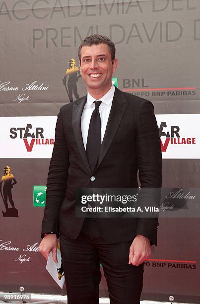 Ivan Cotroneo attends the 'David Di Donatello' Italian Movie Awards on May 7, 2010 in Rome, Italy.