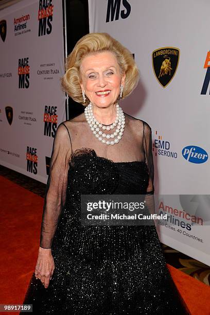 Barbara Davis arrives at the 17th Annual Race to Erase MS event co-chaired by Nancy Davis and Tommy Hilfiger at the Hyatt Regency Century Plaza on...