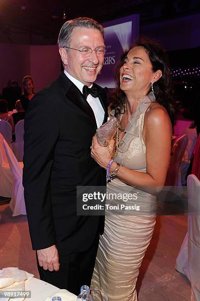 Andreas Marx and wife Anna von Griesheim attend the 'Duftstars 2010' at the Station on May 7, 2010 in Berlin, Germany.