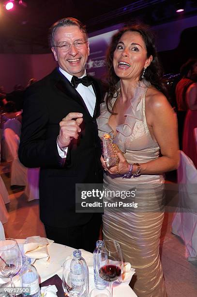 Andreas Marx and wife Anna von Griesheim attend the 'Duftstars 2010' at the Station on May 7, 2010 in Berlin, Germany.