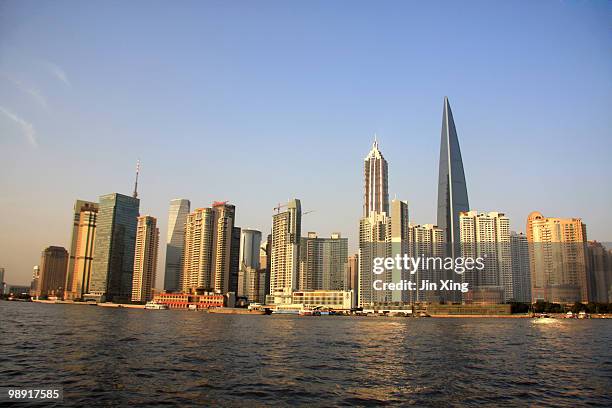 lujiazui pudong, shanghai - xing stock pictures, royalty-free photos & images