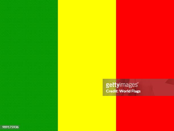 ilustrações, clipart, desenhos animados e ícones de official national flag of mali - mali