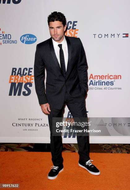 Personality Brody Jenner arrives at the 17th Annual Race to Erase MS event co-chaired by Nancy Davis and Tommy Hilfiger at the Hyatt Regency Century...