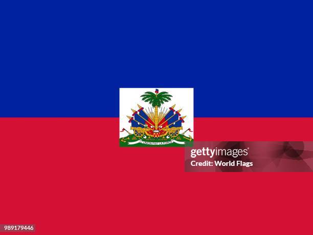 illustrations, cliparts, dessins animés et icônes de official national flag of haiti - haïti