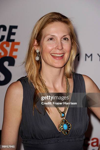 Actress Kelly Rutherford arrives at the 17th Annual Race to Erase MS event co-chaired by Nancy Davis and Tommy Hilfiger at the Hyatt Regency Century...