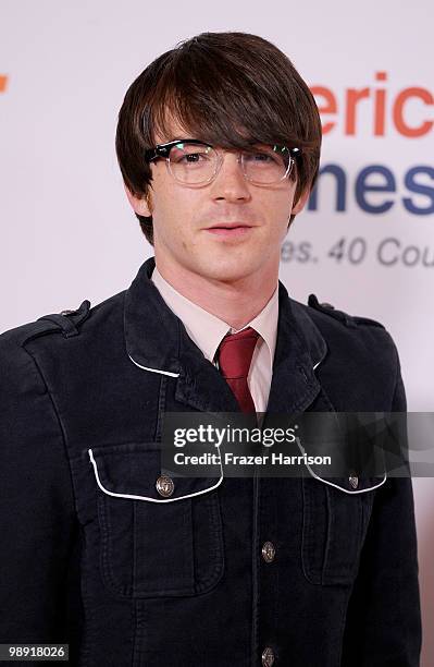 Actor Drake Bell arrives at the 17th Annual Race to Erase MS event co-chaired by Nancy Davis and Tommy Hilfiger at the Hyatt Regency Century Plaza on...