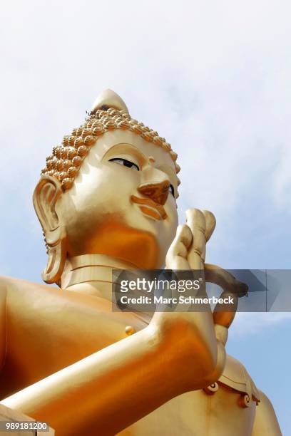 the great buddha of khao rang, phuket, thailand - marc schmerbeck stock pictures, royalty-free photos & images