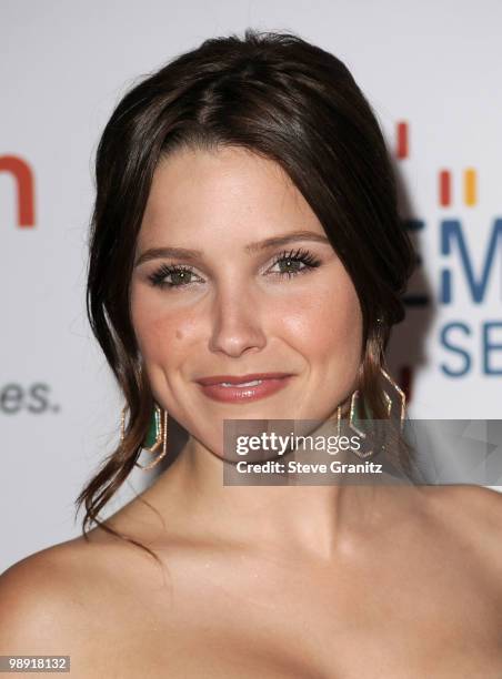 Actress Sophia Bush arrives at the 17th Annual Race to Erase MS event co-chaired by Nancy Davis and Tommy Hilfiger at the Hyatt Regency Century Plaza...