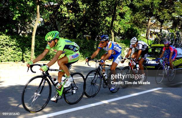 Giro D'Italia 2004Ginestri Giancarlo , Van Hout Russel , Scirea Mario , Righi Daniele Stage Rit Etape 15 : Parenzo - San Vendemiano Ronde Italie,...