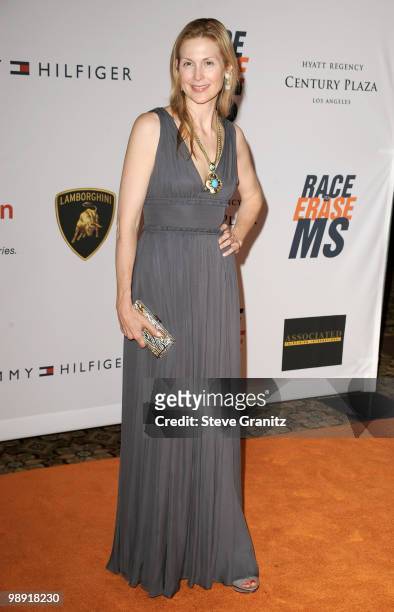 Actress Kelly Rutherford arrives at the 17th Annual Race to Erase MS event co-chaired by Nancy Davis and Tommy Hilfiger at the Hyatt Regency Century...