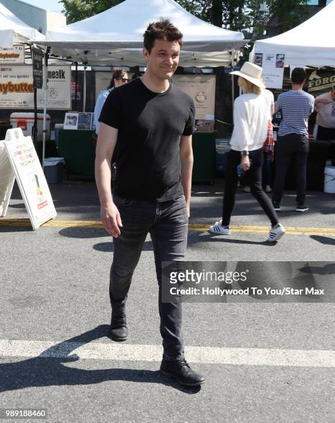 Kash Hovey is seen on July 1, 2018 in Los Angeles, California.