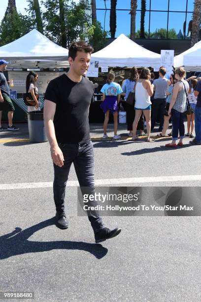 Kash Hovey is seen on July 1, 2018 in Los Angeles, California.